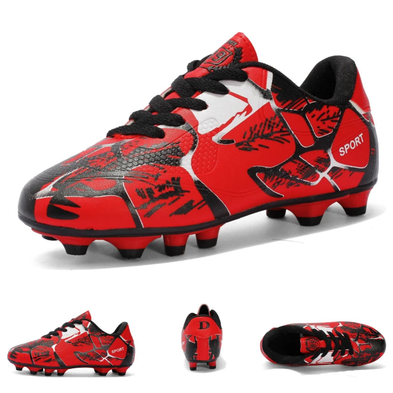 Brand Quality Football Boots for Kids Teenagers Adults Cleats TF/FG Boys Non-slip Soccer Shoes Outdoor Futsal Training Shoes