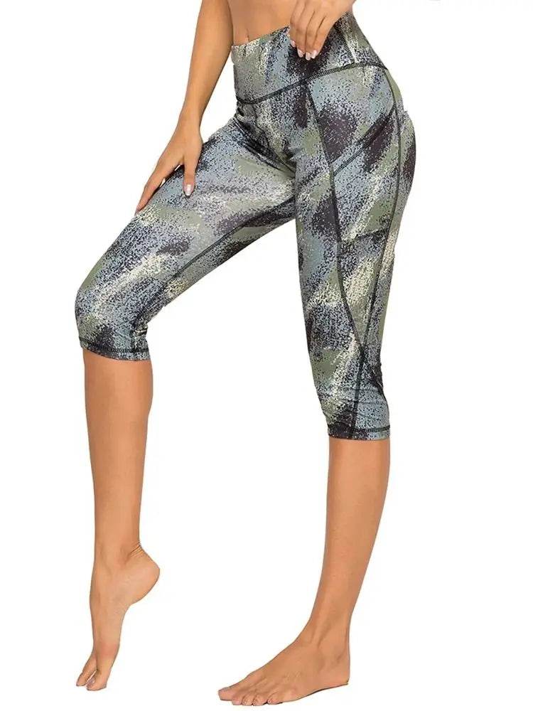 Women's High Waist Capri - P12 Hub Europe