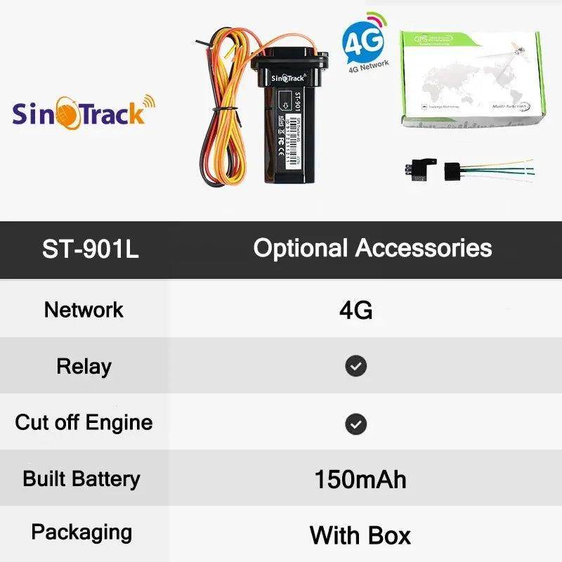 Tracker GPS SinoTrack ST901 RealTime - P12 Hub Europe