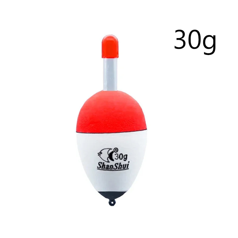 2/5/6Pcs EVA Luminous Fishing Night Float Light Stick Foam Plastic Bobber Sea Rock Fishing Floats Buoyancy Bobber