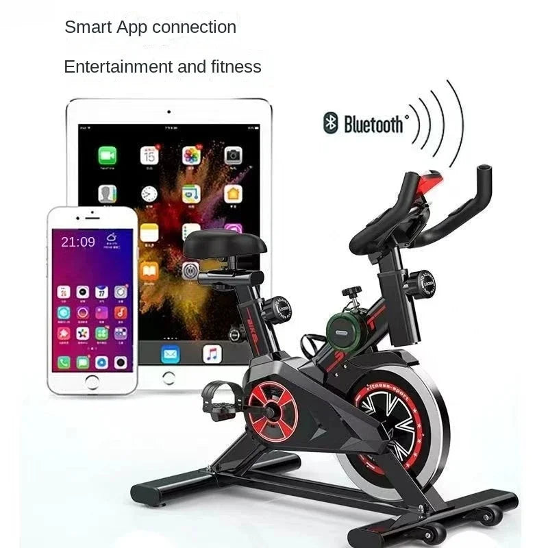 Spin Bike Home Fitness Equipment-Gym Dedicated Indoor Exercise Weight Loss Silent Smart Power Bike-Hot New for EffectiveWorkouts