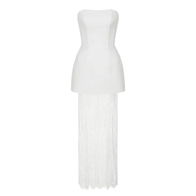 Tornova Strapless Lace Skirt Set - P12 Hub Europe