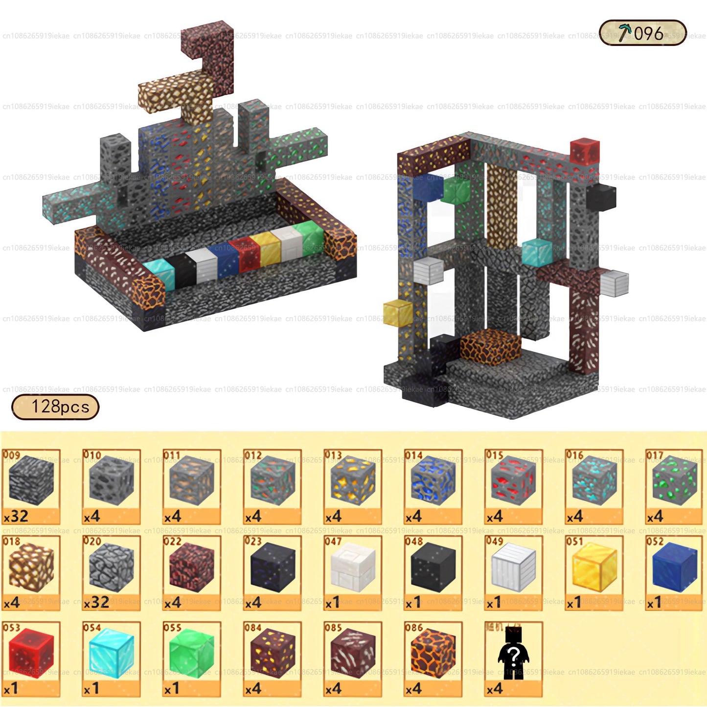 Magnetic Building Block Magnet Cube Mine World Set for Boy Girl Kid Age 3+ DIY Model Children STEM Sensory Toy Christmas Gift