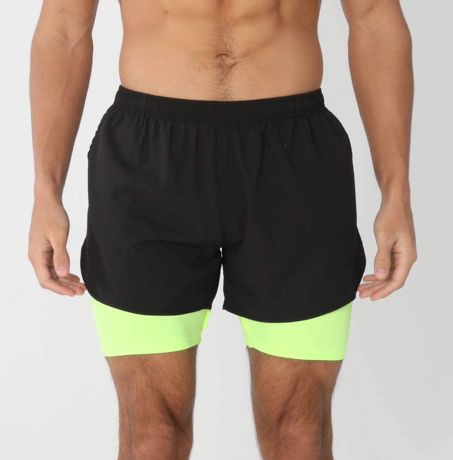 Men's Gym Liner Running Shorts - P12 Hub Europe