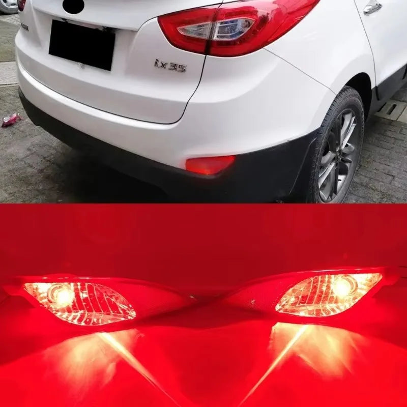 Uiz For Fog Lights Hyundai IX35 2010 2011 2012 2013 2014 2015 12V 92405-2Z300 Car Rear Bumper Brake Tail Stop Light Reflector La