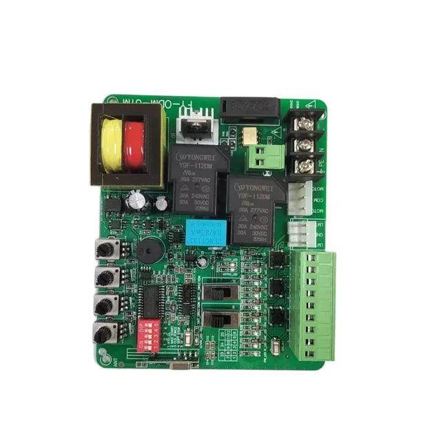 Control Board Sliding Gate 220V/110V Bluetooth, 433MHz Remote, Slow Stop - P12 Hub Europe
