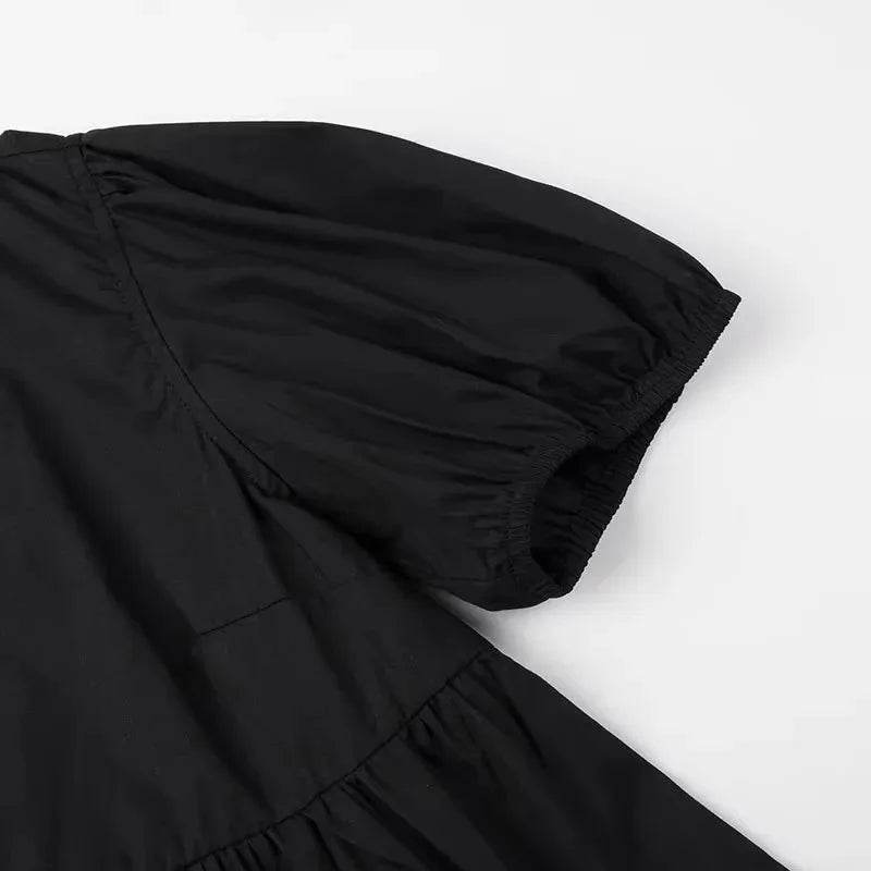 Women's Ruffle Puff Blouse - P12 Hub Europe