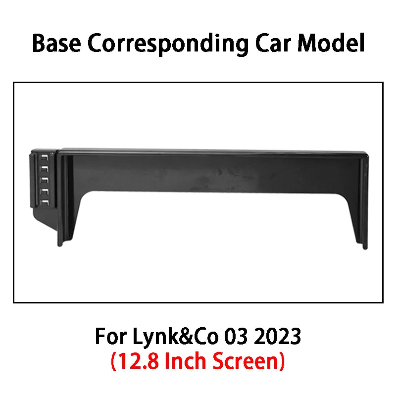 For Lynk&Co 03 06 Special Car Screen Mobile Phone Holder 360 ° Rotation GPS Stable Phone Holder Car Styling Accessories