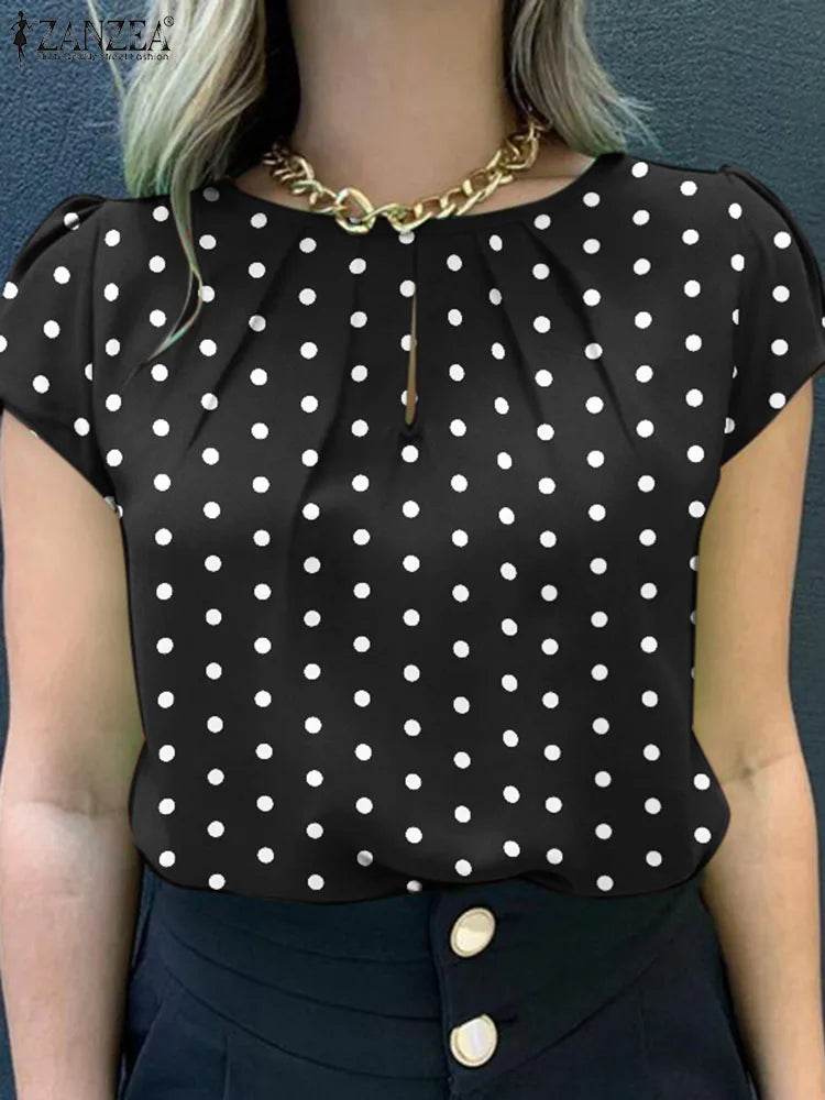 Women's Polka Dot Tunic - P12 Hub Europe