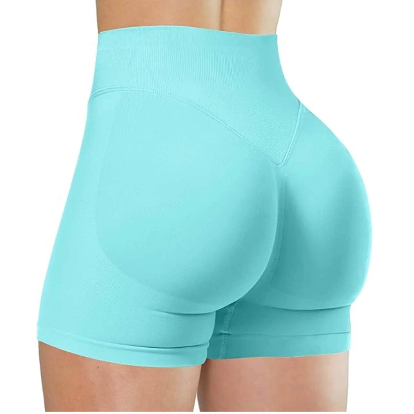 Summer High Waisted Yoga Shorts - P12 Hub Europe