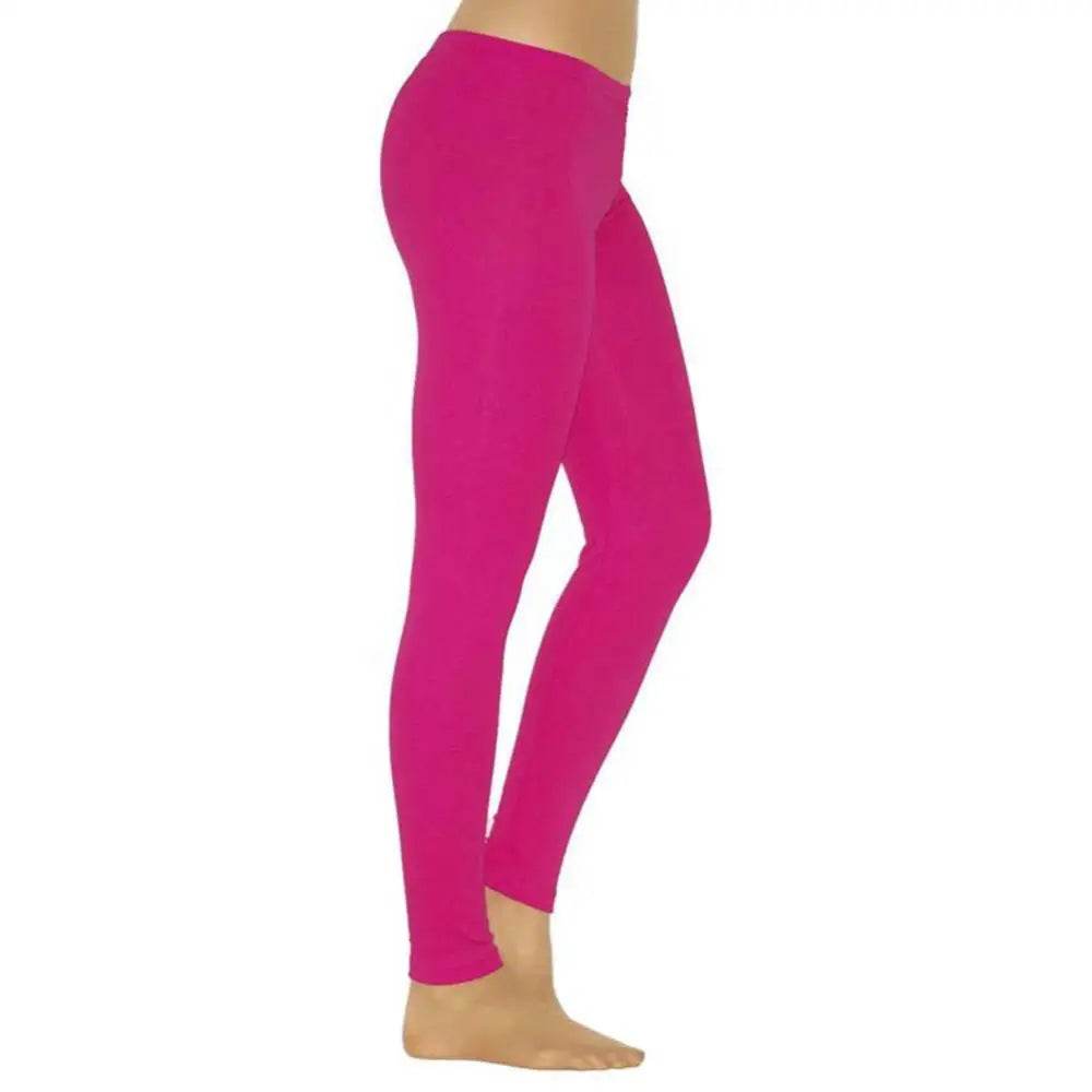 Women's Shiny Stretch Leggings - P12 Hub Europe