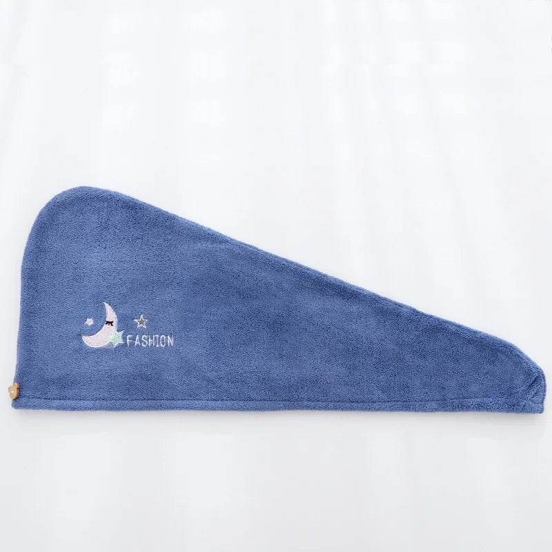 1pc Quickly Dry Hair Hat Super Absorbent Soft Bathroom Women Head Towels Girls Cute Hair Towel Hair Dry Wrap Bonnets - P12 Hub Europe