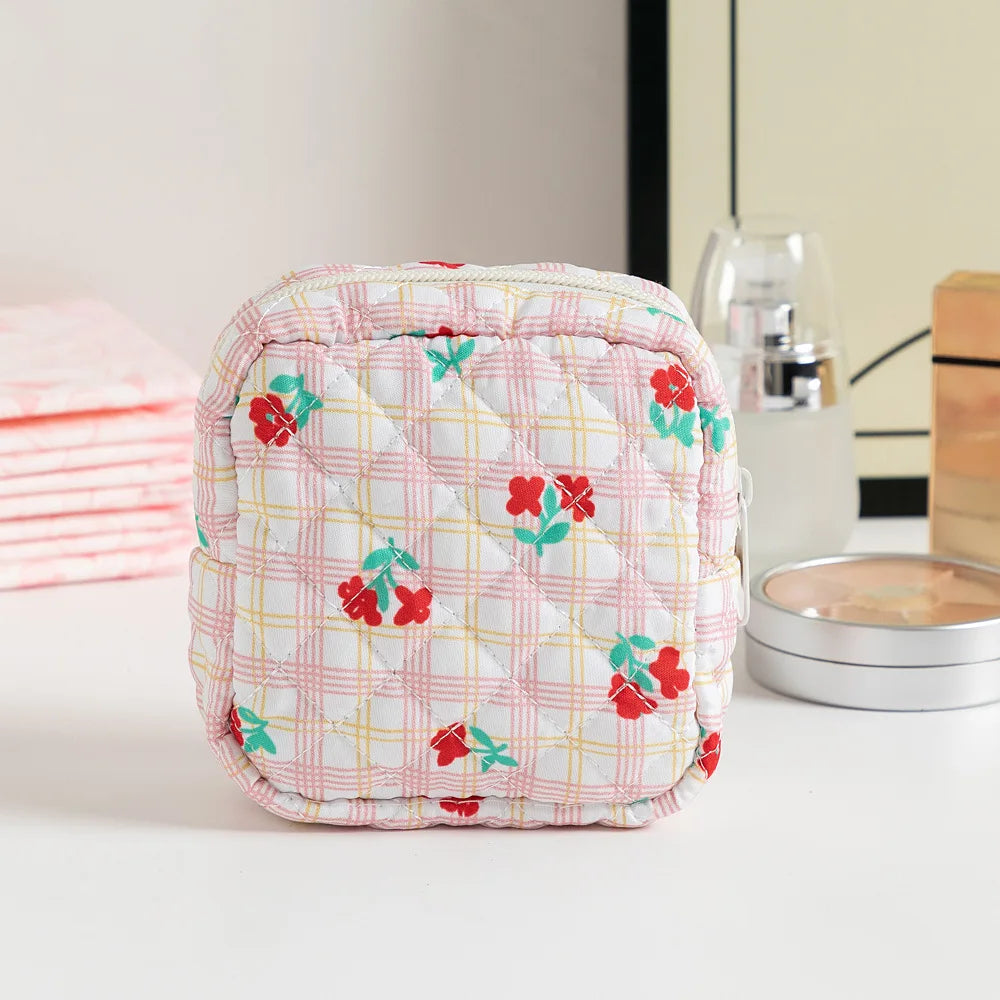 Korean Sanitary Napkin Storage Bags Girls Cartoon Physiological Period Tampon Organiser Bag Mini Bag Coin purse