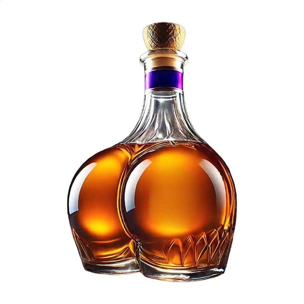 Creative Whiskey Bottle Decanter Realistic Novelty Glass Jug Liquor Bottle Whiskey Wine Brandy Scotchs Bourbon Vodka Decanter - P12 Hub Europe