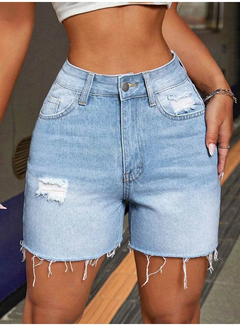 Women's High Waist Shorts - P12 Hub Europe