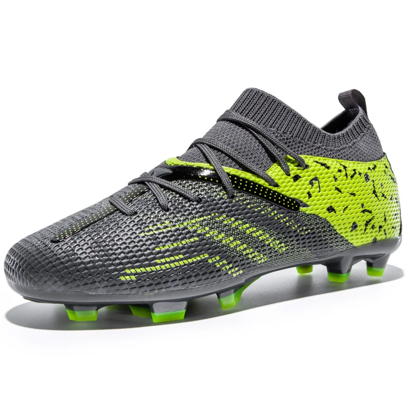 Pink Artificial Grass Soccer Shoes Men High quality Non Slip Football Shoes for Men Football Field Cleats Adult tenis de fútbol
