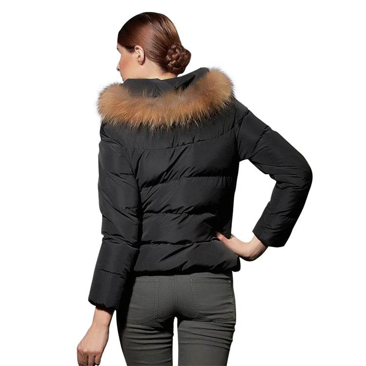 Fur Hooded Puffer - P12 Hub Europe