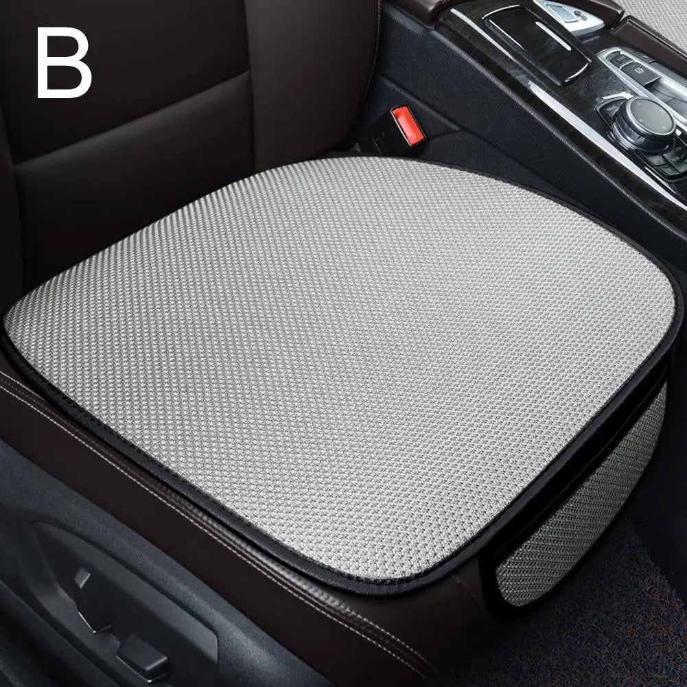 50x53cm Car Summer Cool Ice Silk Seat Cushion Anti Slip Breathable Ventilation Mesh Fabric Universal Car Seat Cooling Pad