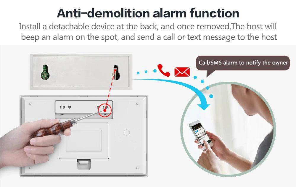 Alarm Smart HIVA 4G WiFi Home - P12 Hub Europe