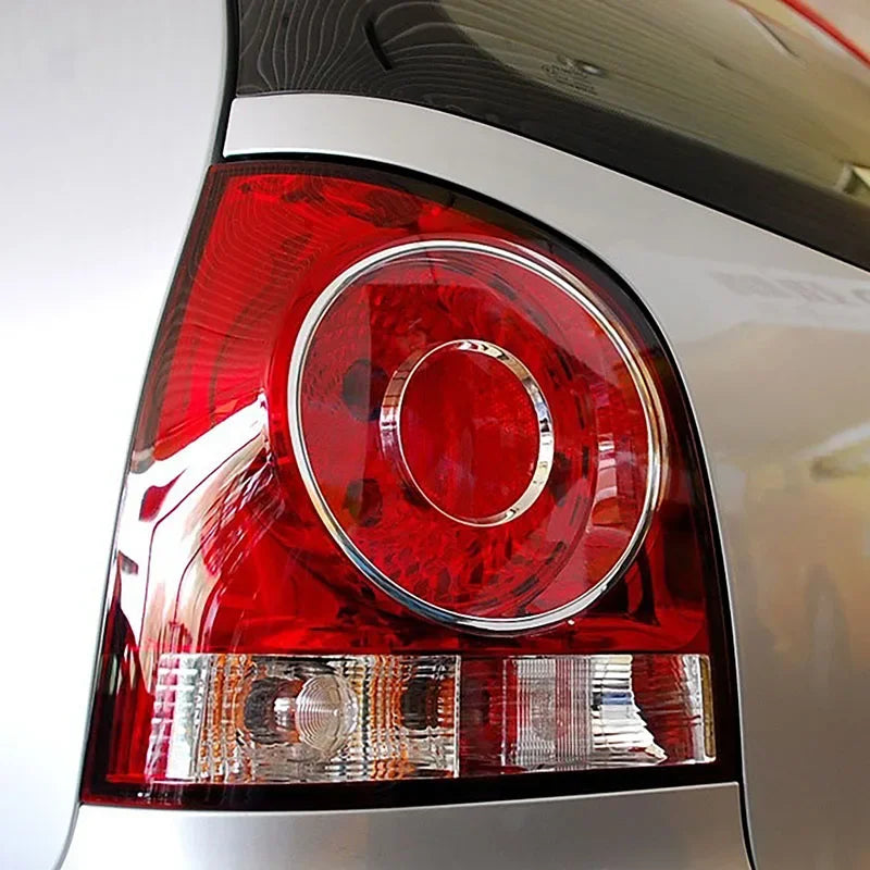 Tail Light Assembly Rear Bumper Brake Signal Light Fit For Volkswagen P'OLO 9N 9N3 Hatchback 2005-2010 6Q6945095AB, 6Q6945096AB