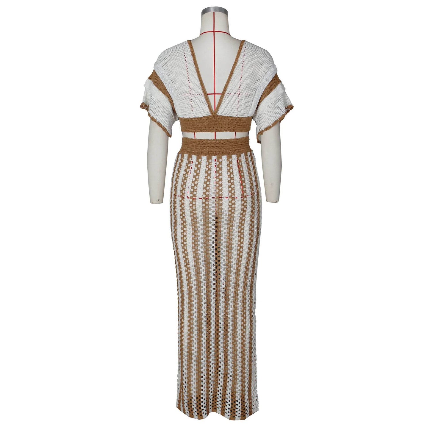 Knitted Vacation Dress Set - P12 Hub Europe
