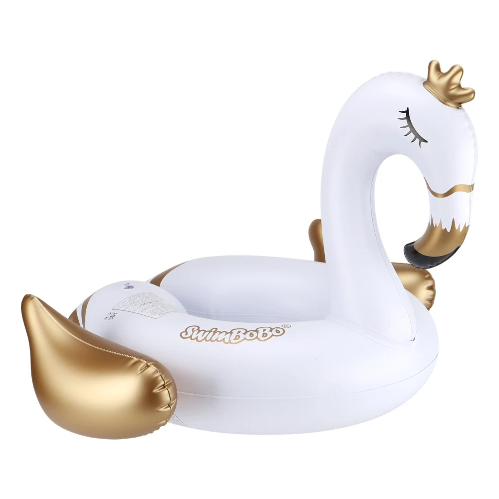 Swimbobo New Style Child Inflatable Dinosaur Cute Swimming Seat Boat Floating Kid Water Toy Baby Swim Rings Pool Float Summer