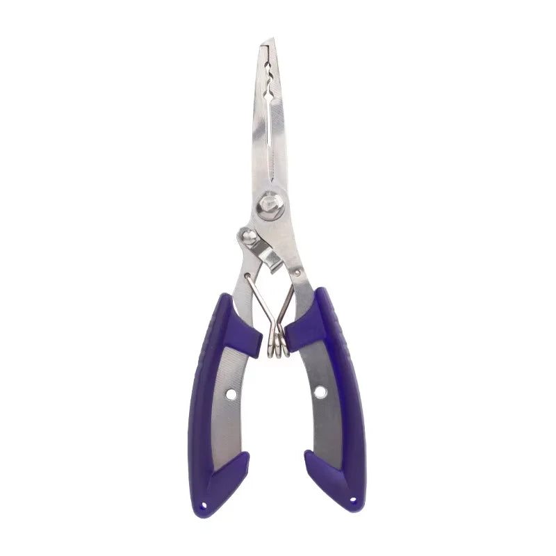 Multifunction Stainless Steel Fishing Pliers Tools Tackle Pliers Vise Knitting Flies Braid Scissors Set Fish Tongs Accessories