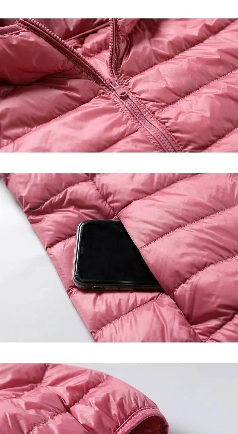 Women's Ultralight Hooded Down - P12 Hub Europe