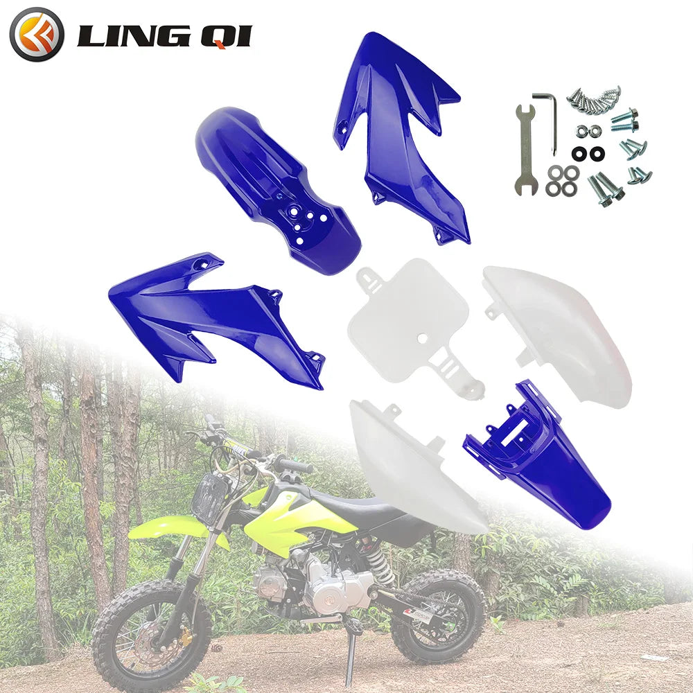 LINQ QI Plastic Fairing Body Kits Fit to CRF50 XR50, For CRF 50 Pit Dirt Motor Trail Bike 50cc 70cc 90cc 110cc 125cc 140