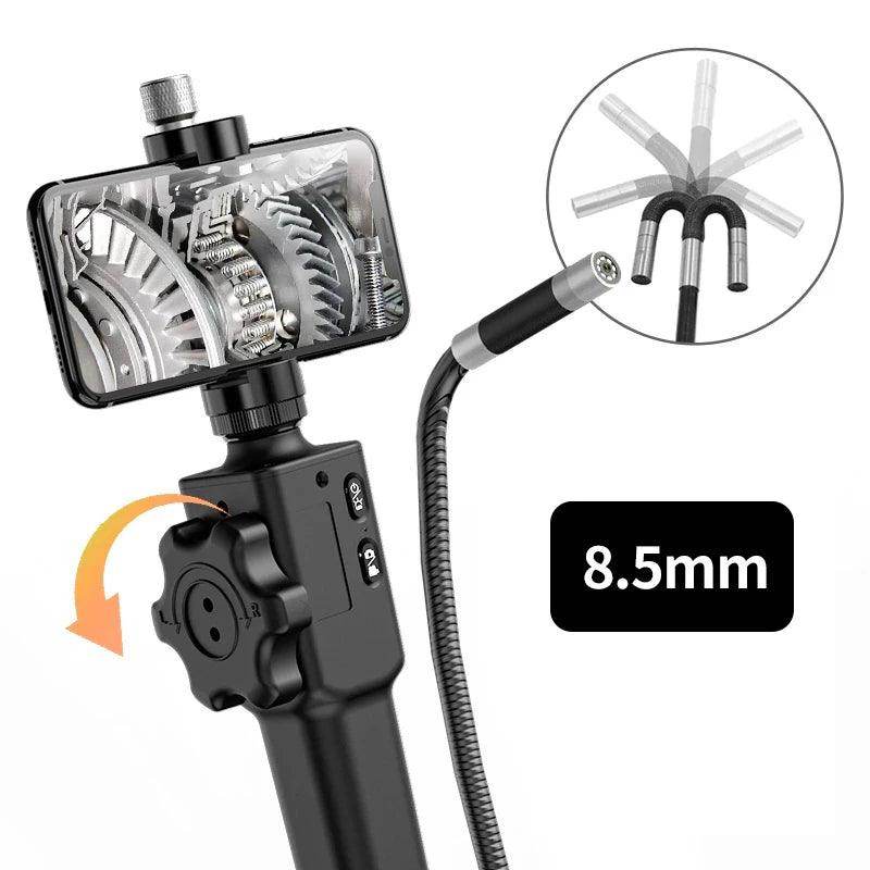Articulating Endoscope 180° Rotate, 1080P, iOS/Android/PC - P12 Hub Europe