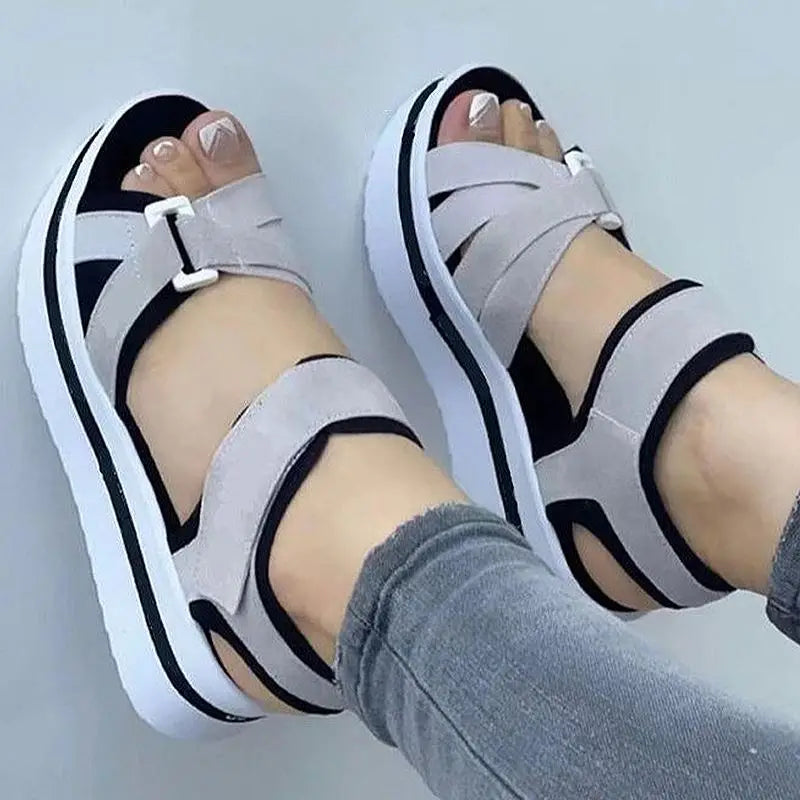 Summer Sandals Shoes Women Outdoor Walking Shoes Party Women Shoe Wedge Sandals Woman Beach Footwear Female Sandal Women