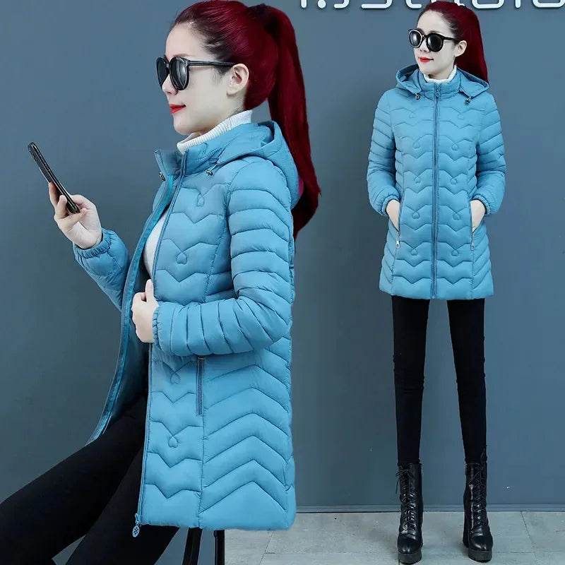 Warm Quilted Mother's Parka - P12 Hub Europe