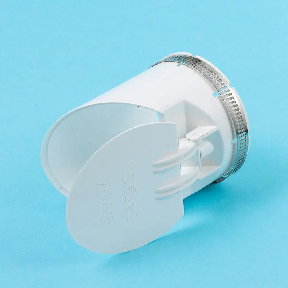 PVC Drainage Pipe Floor Drains 50-160mm White Rain Pipe Cap Anti Odor Insect-proof Roof Cover Outdoor Balcony Bathroom Accessory