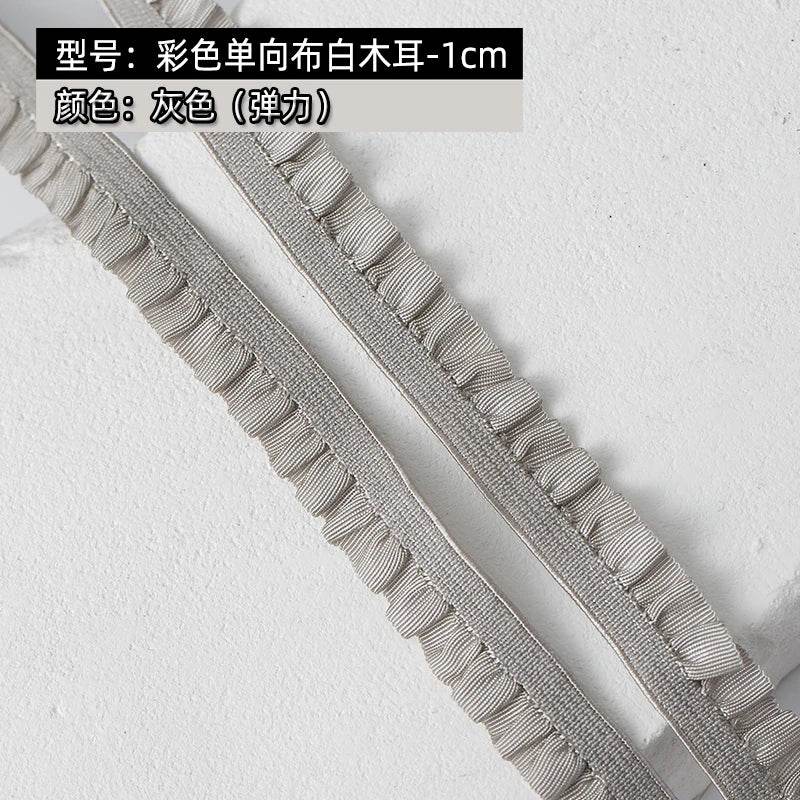 5Meters Elastic Lace Trim Ribbons for Party Dress Decoration Clothing DIY Crafts Supplies Needlework High Quality Sewing Fabric - P12 Hub Europe