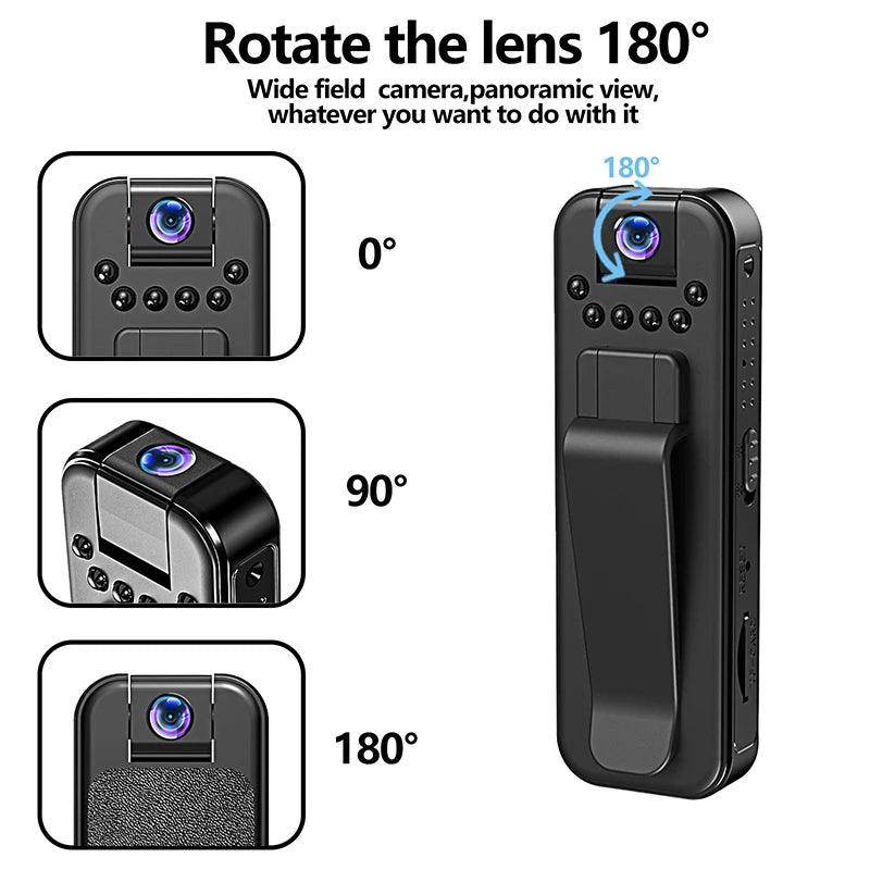 Mini Camera Xiaomi 1080P WiFi Portable DVR, IR Night Vision - P12 Hub Europe