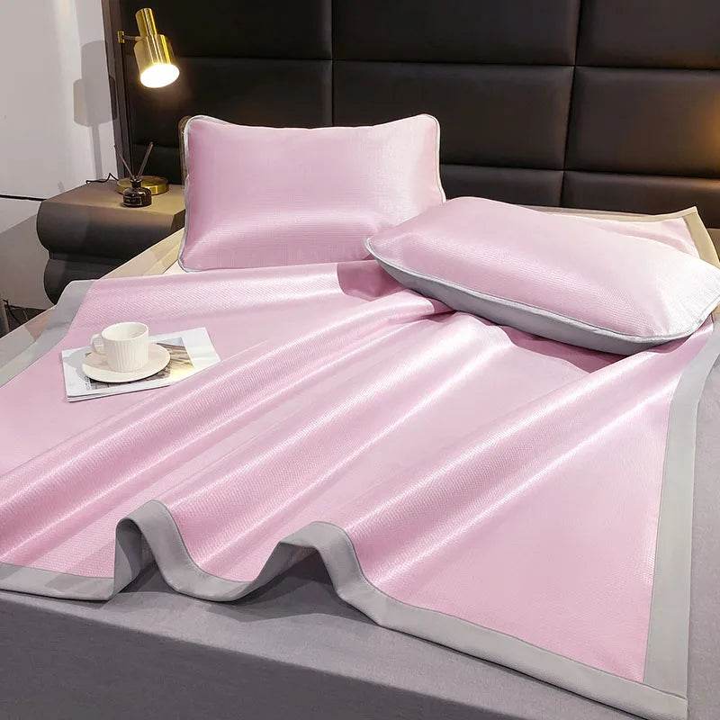 Cooling summer bed mat Carbon Fibres sleeping cold bed pad Natural cool bed cover double mattress cover with pillowcase Bed mats - P12 Hub Europe