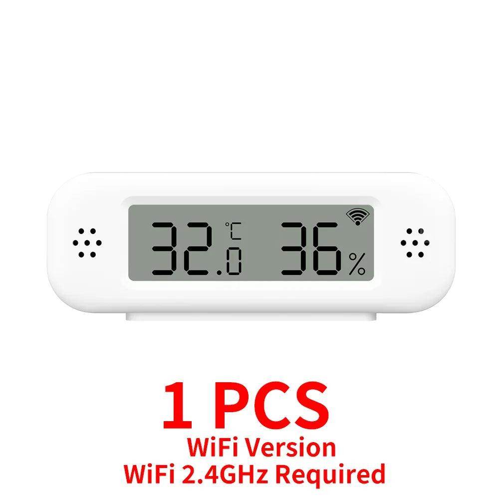 WiFi/Zigbee Temp Humidity Sensor | Alexa, Google, Smart Life - P12 Hub Europe