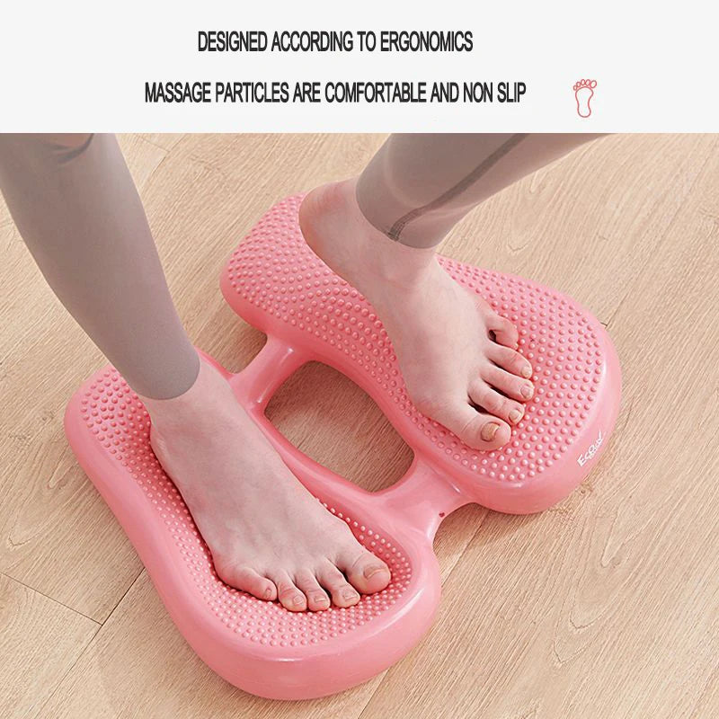 Portable Pedal Stepper Leg Exercisers Fitness Stovepipe Machine Air Mini Massage Stepper Under Desk Pedal Exerciser Fitness Tool