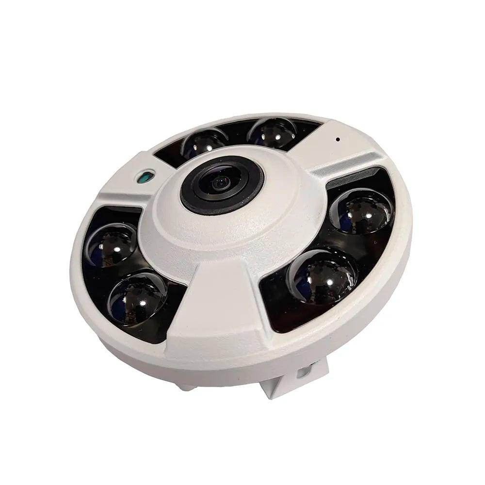 Fisheye IP Camera4K 8MP 180°, Audio, Night - P12 Hub Europe