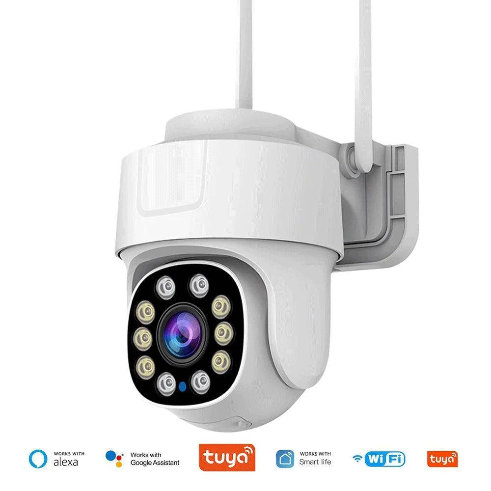 Camera Tuya PTZ WiFi 5MP, 10x Zoom, Color Night, Audio - P12 Hub Europe