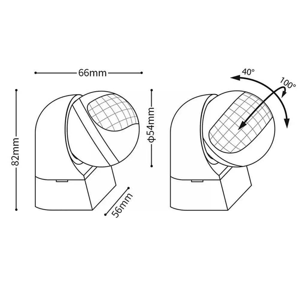 Sensor Motion Outdoor PIR 180 Degree - P12 Hub Europe