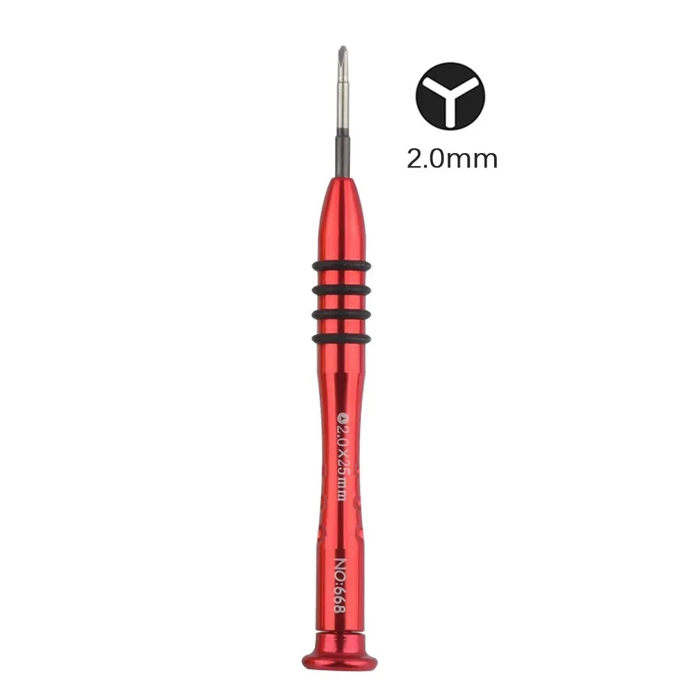 0.6mm 1.5mm 2.0mm Y Tip Triwing Screwdriver for Nintendo Switch JoyCon for iPhone 7 8 Plus for Samsung Gear S3 Smartwatch Repair