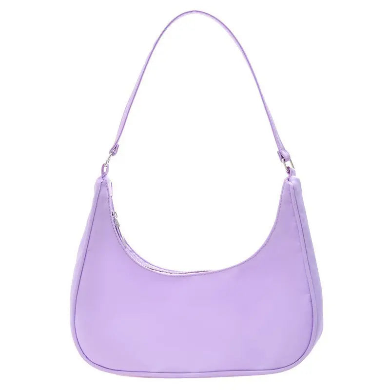 Fashionable Shoulder Underarm Bag Light Small Solid Color Satchel Stylish Women Tote Bag, Suitable for Daily Work Outdoor Party