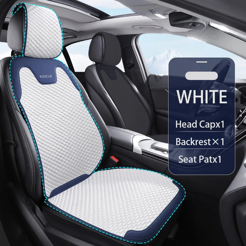 Universal Breathable Car Seat Covers Durable Car Seat Covers Full Set Sweat Absorption Auto Seat Cushion Pad Car Accessories