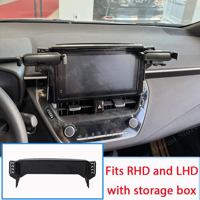For Toyota Corolla E210 2022 2021 2020 2019 Screen Car Mobile Phone Holder GPS Bracket Gravity Mount Support Stand Accessories