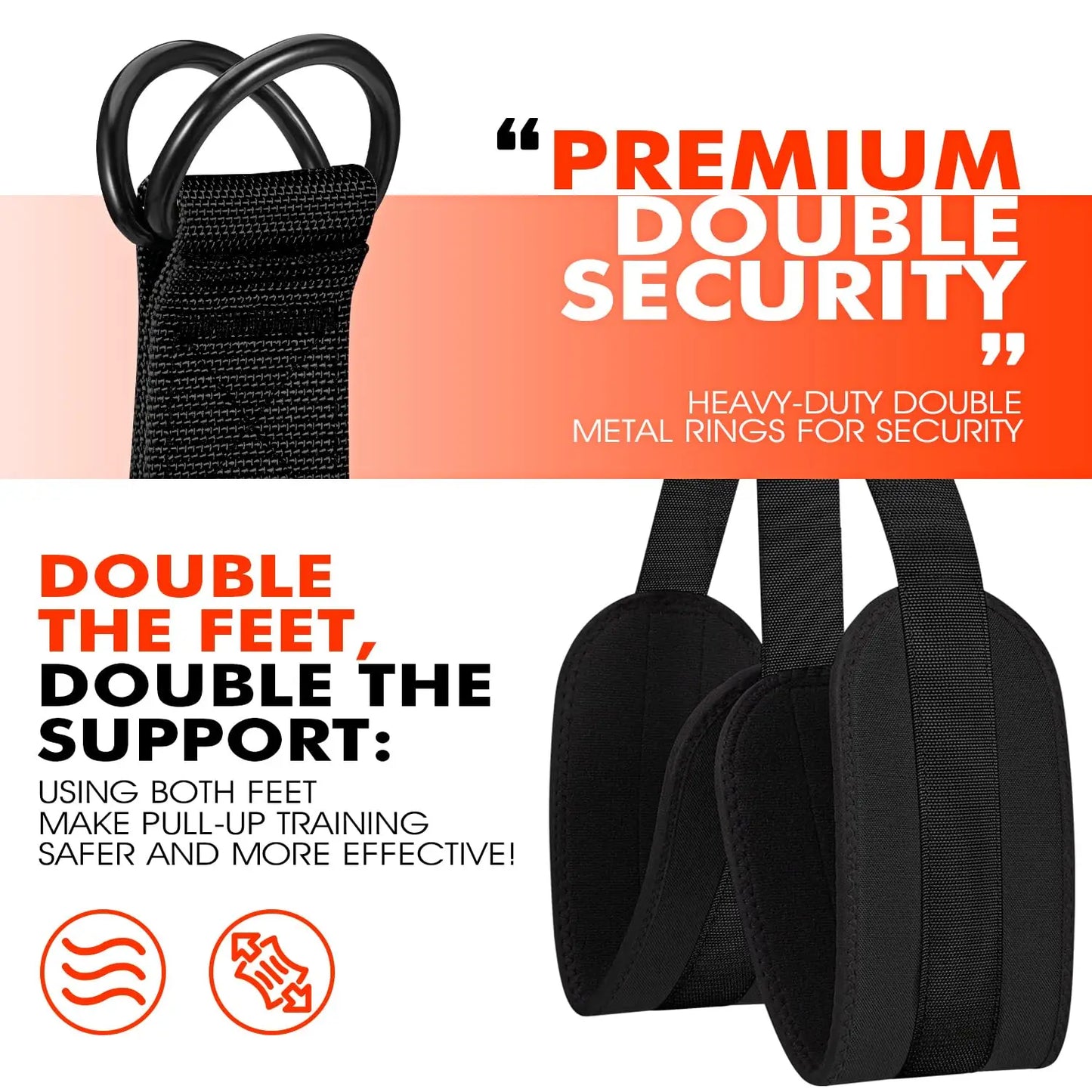 Assisted Pull Up Bands 75-300 LBS Multifunctional Assist Belt Strength Training Fitness Tools High Intensity Pull Up Band