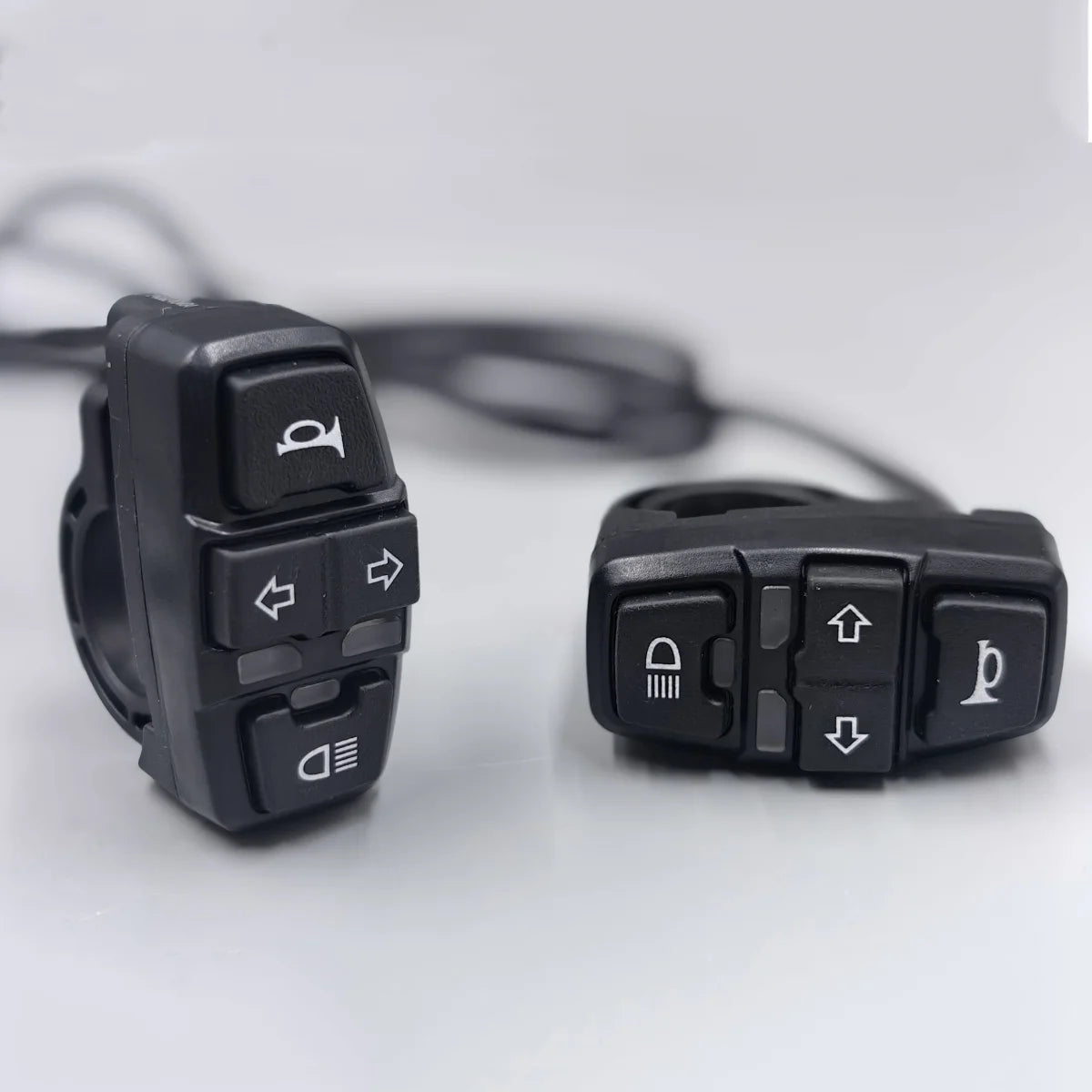 New Electric Bicycle Parts 12v-120v Multi-function Switch 8-way For E-Scooter Motorcycle Handlebar Controller Switch
