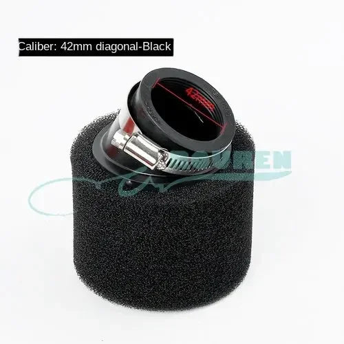 35mm 38mm 42mm 45mm 48mm 50mm 60MM Elbow Neck Foam Air Filter Sponge Cleaner Scooter Dirt Bike Motorcycle RED Kayo BSE