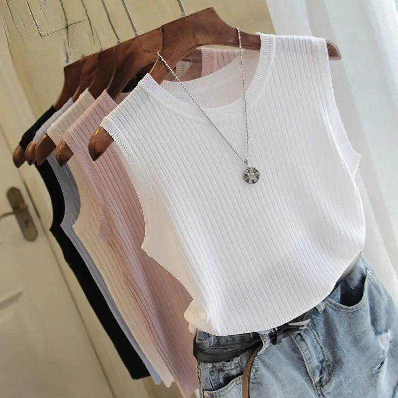 Sleeveless Blouse Women Shirt - P12 Hub Europe