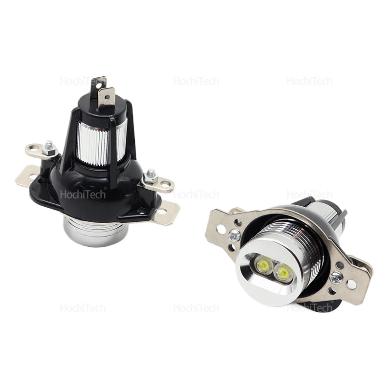 20W/pair High Power Angel Eyes Bulbs for BMW E90 E91 LCI Halogen Headlight 2009-2011 CSL CS Style Lemon Yellow LED Marker Light